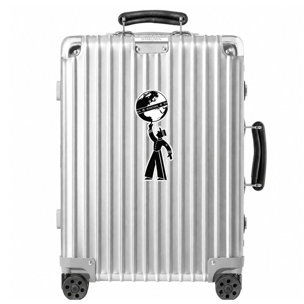 Rimowa Luggage Sticker Decal Silver & User Manual Pamphlet Booklet Germany